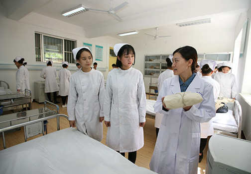 广安市中等卫生职业技术学校教学活动