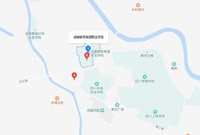 成都市希望航空职业学校位置在哪儿