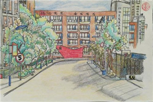 校园一角 校园一角